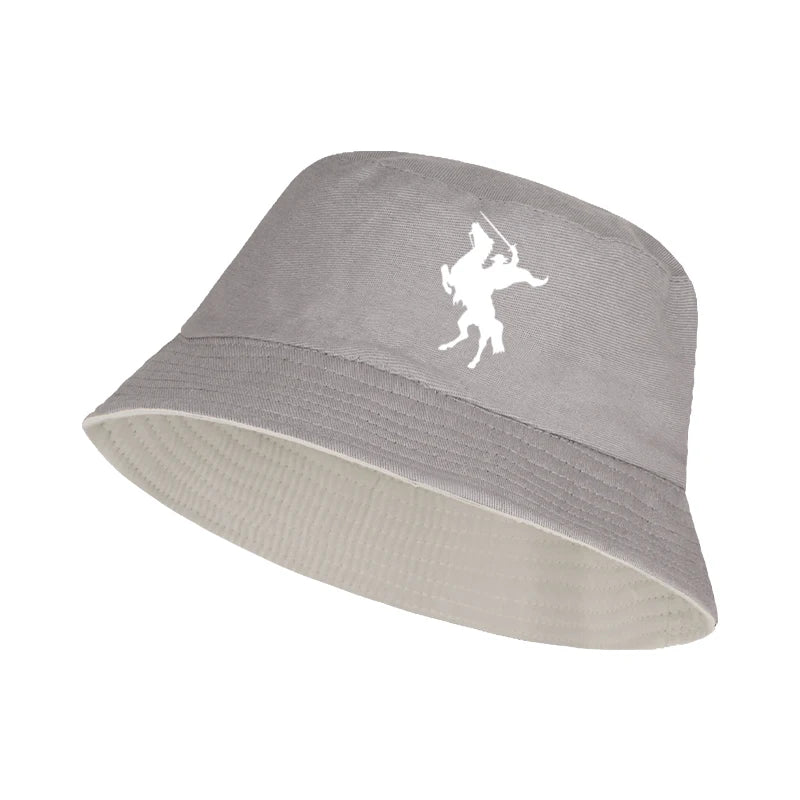 Knight Horse Rider Print Bucket Hat