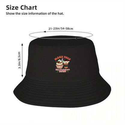 Make This Christmas Sweet Festive Bucket Hat Design