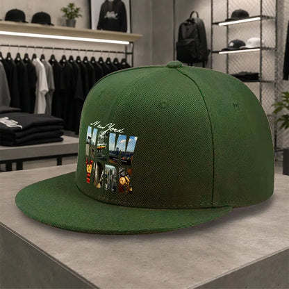 New York City Scenery Casual Snapback Cap