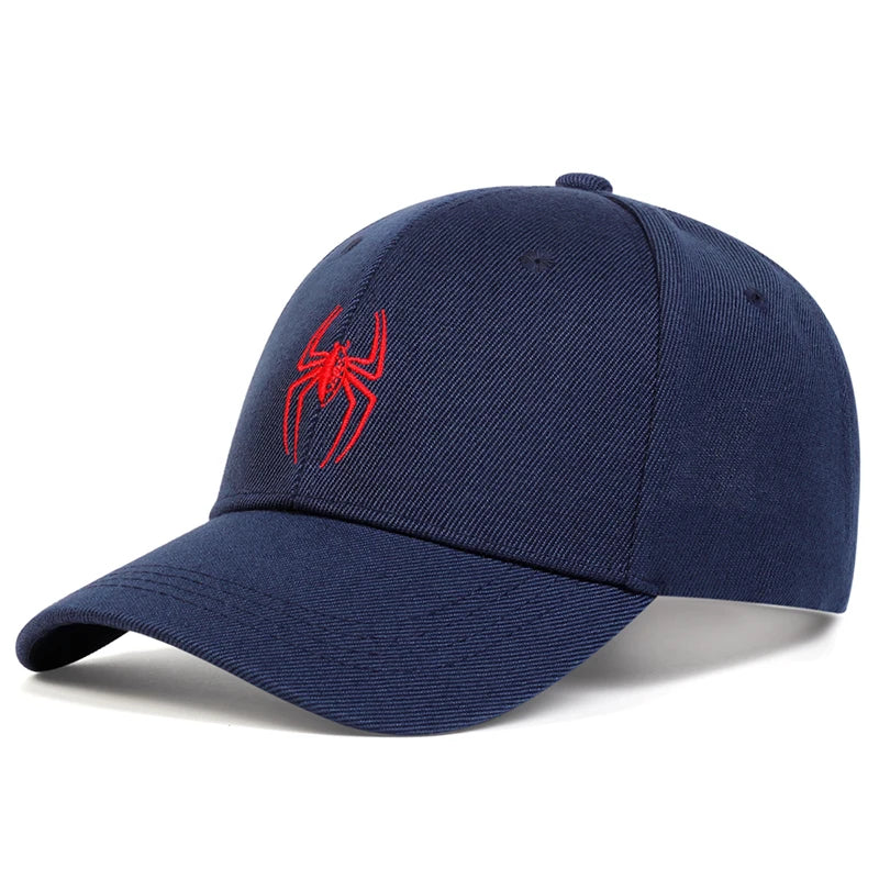 Spider Embroidered Baseball Cap