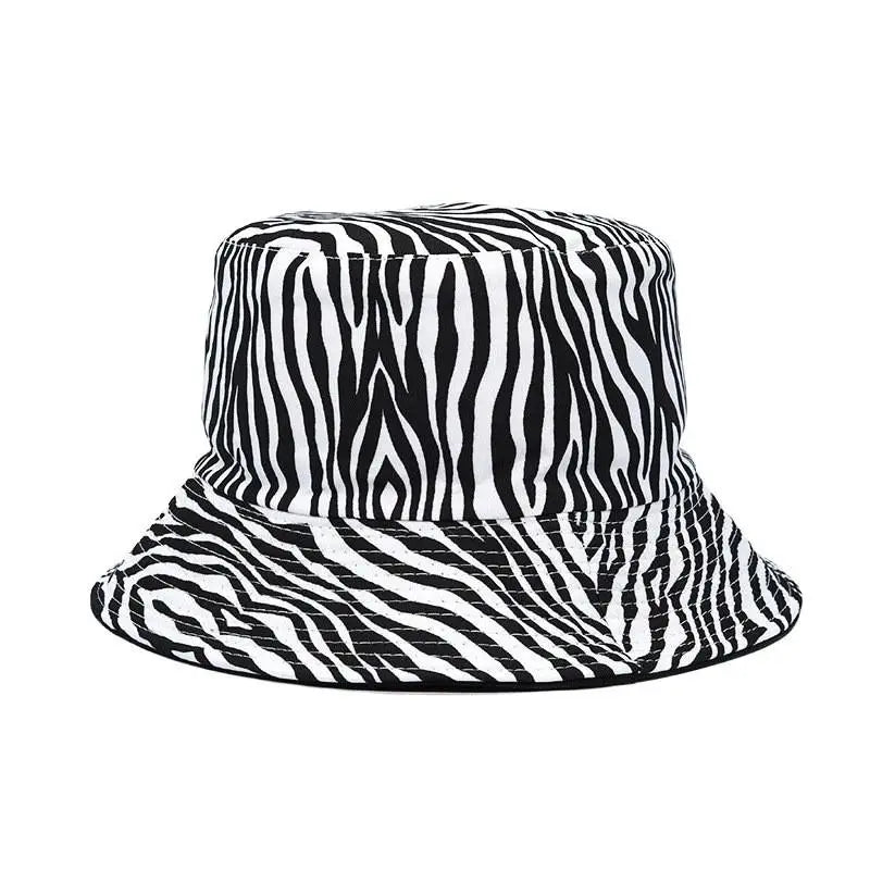 Bucket Hat Women Men Unisex Panda Printed Fisherman Cap