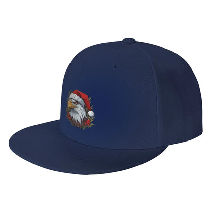 Christmas Eagle Santa Snapback Cap