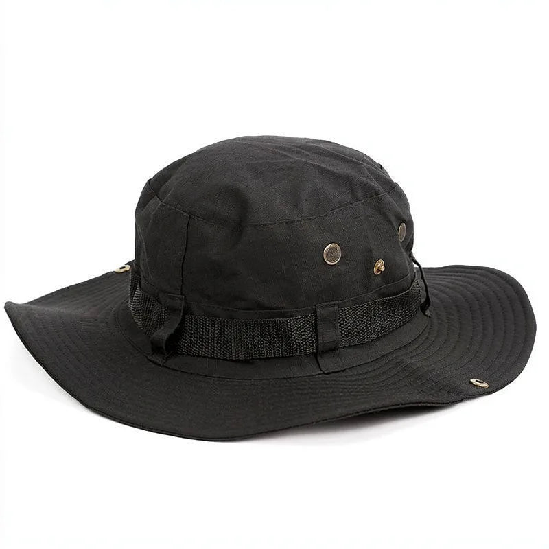 Reversible Foldable Wide Brim Fishing Bucket Hat