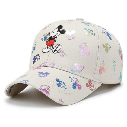 Hot Sale Women Cartoon Cap Mickey Mouse Baseball Cap Size 55-60cm
