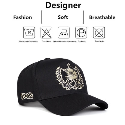 Unisex Personalized Badge Embroidery Baseball Caps