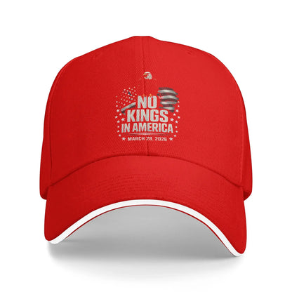 No Kings Unisex Custom Logo Trucker Baseball Cap
