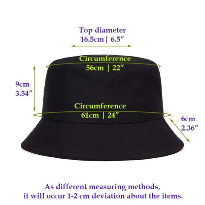 Pastis Printed Reversible Travel Bucket Hat Unisex