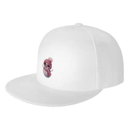 Fashion Snowman Christmas Snapback Cap