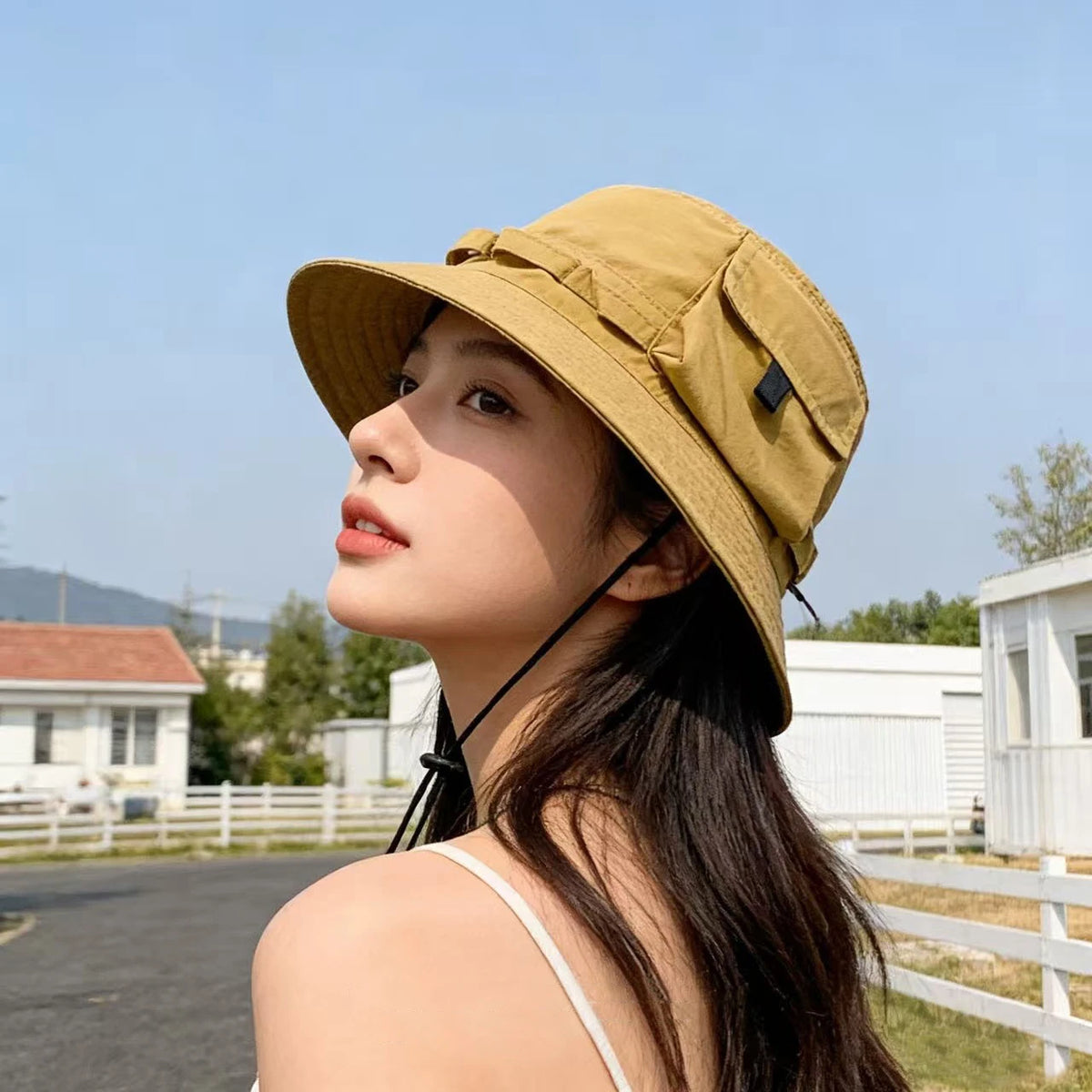 Quick-Dry Wide Brim Summer Hiking Bucket Hat