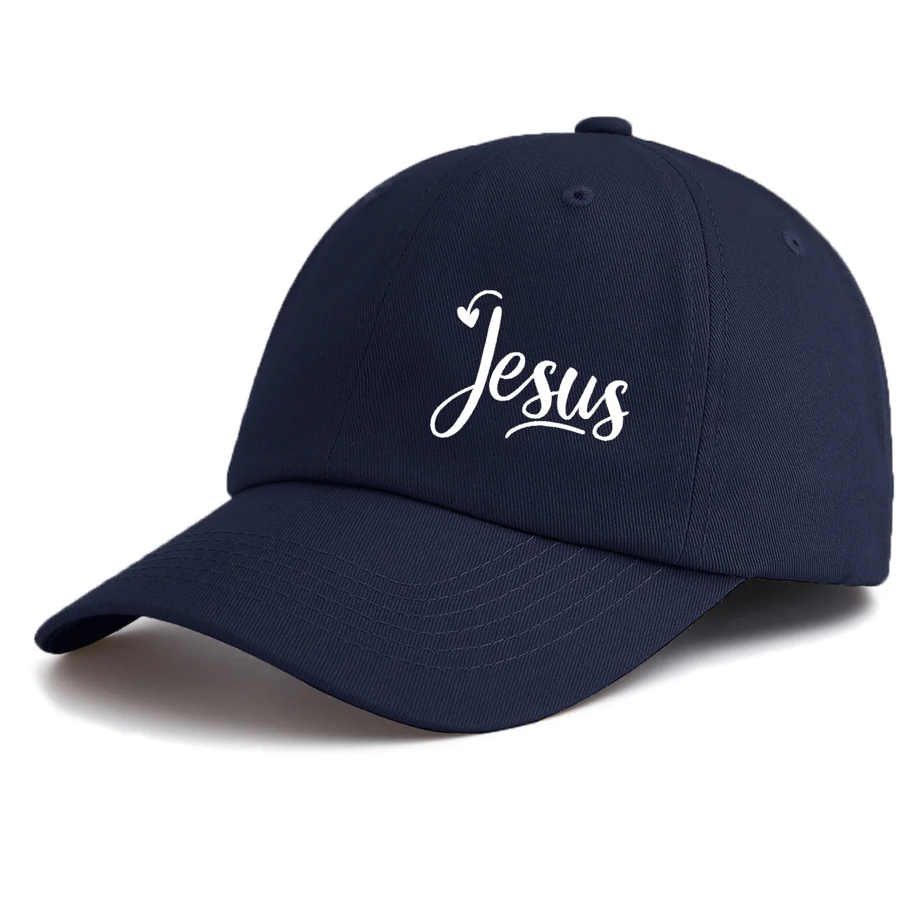 Retro Jesus Print Dad Baseball Cap