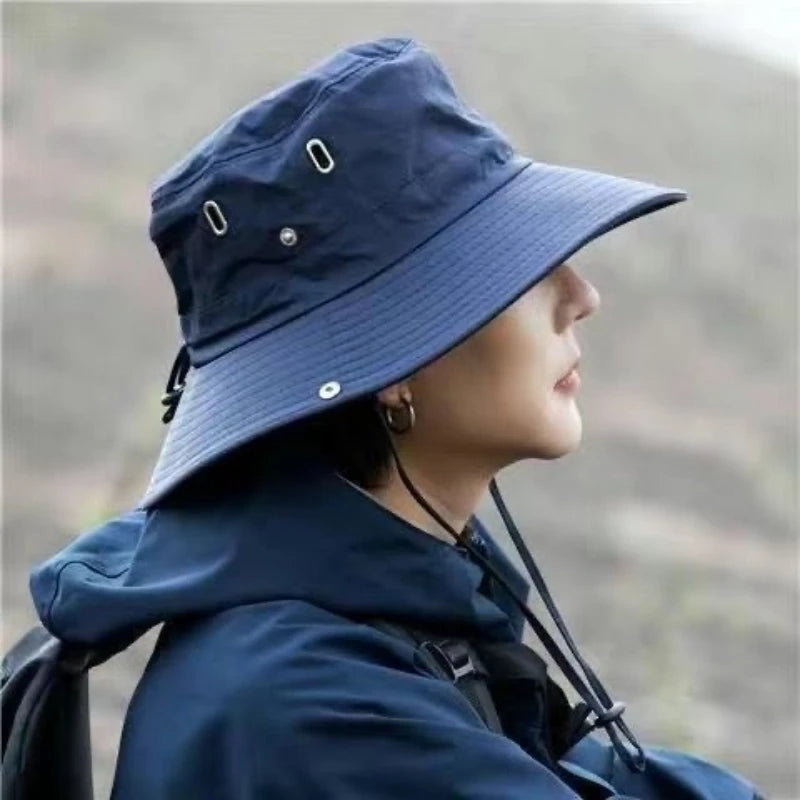 Waterproof Wide Brim UV Protection Fishing Bucket Hat
