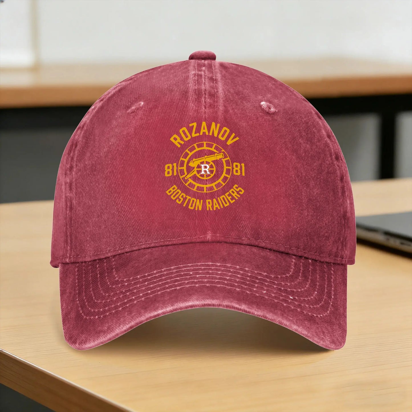 Heated Rivalry Rozanov 81 Boston Raiders Baseball Cap