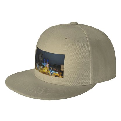 City Nights Sporty Golf Snapback Cap