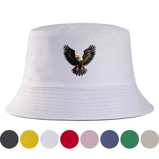 American Bald Eagle Patriotic Bucket Hat