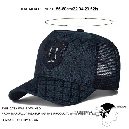 R Letter Embroidered Baseball Cap