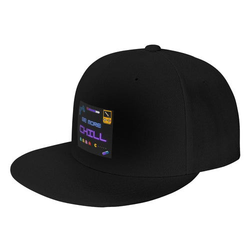 Be More Chill Retro Games Logo Snapback Cap