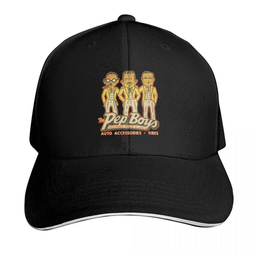 Pep Boys USA Two Tone Snapback Baseball Cap