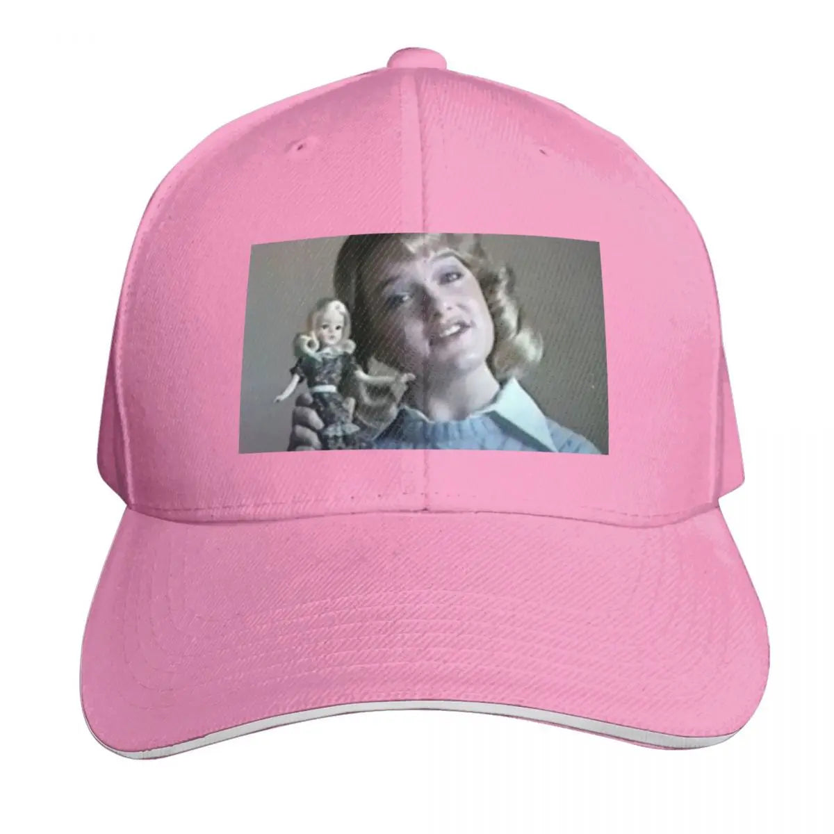 Susan Olsen And Cindy Doll Graphic Baseball Cap