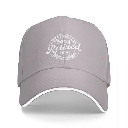 Retired 2023 Not My Problem Rugby Baseball Cap