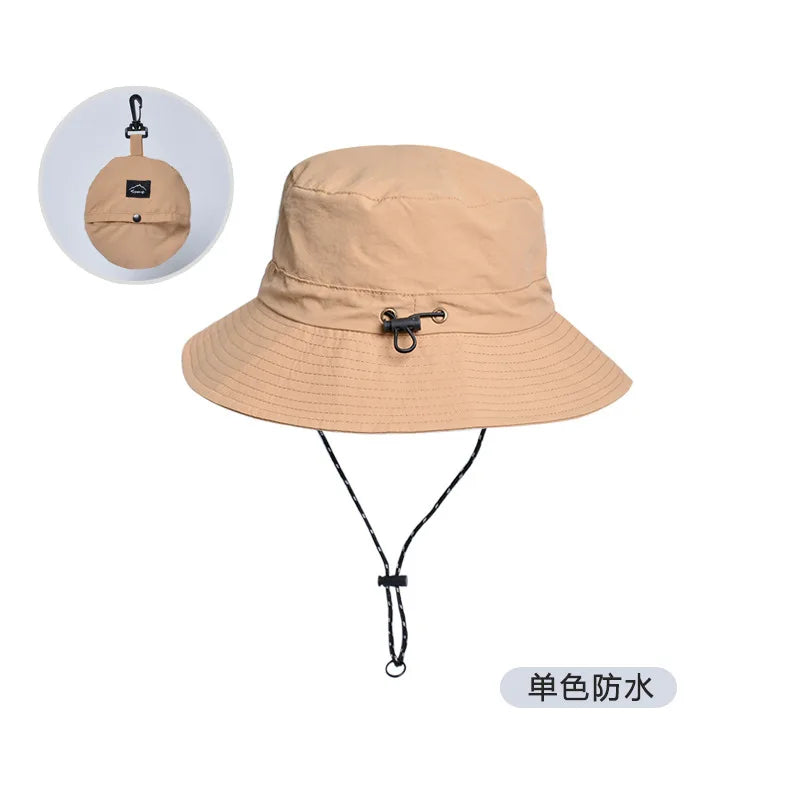 Waterproof Packable UV Protection Safari Bucket Hat