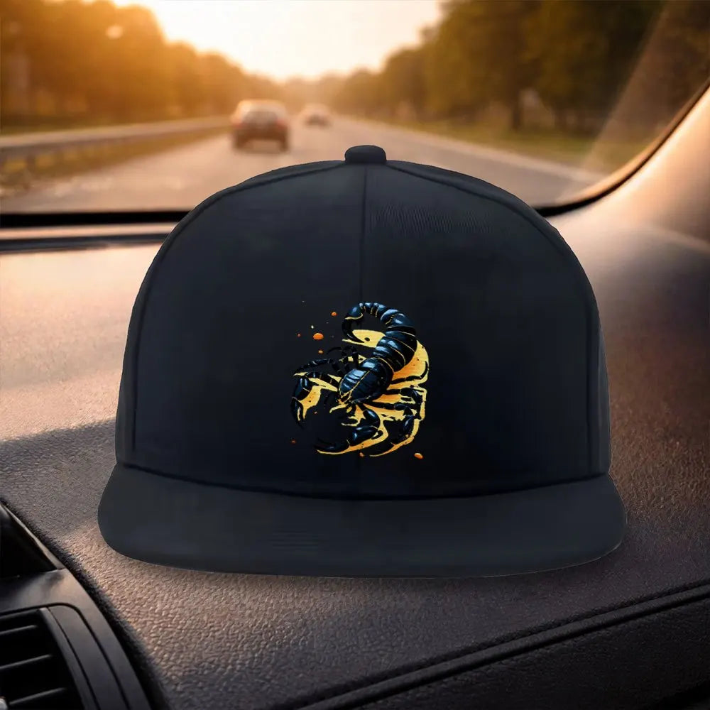 Scorpion Design Snapback Cap Party Hat