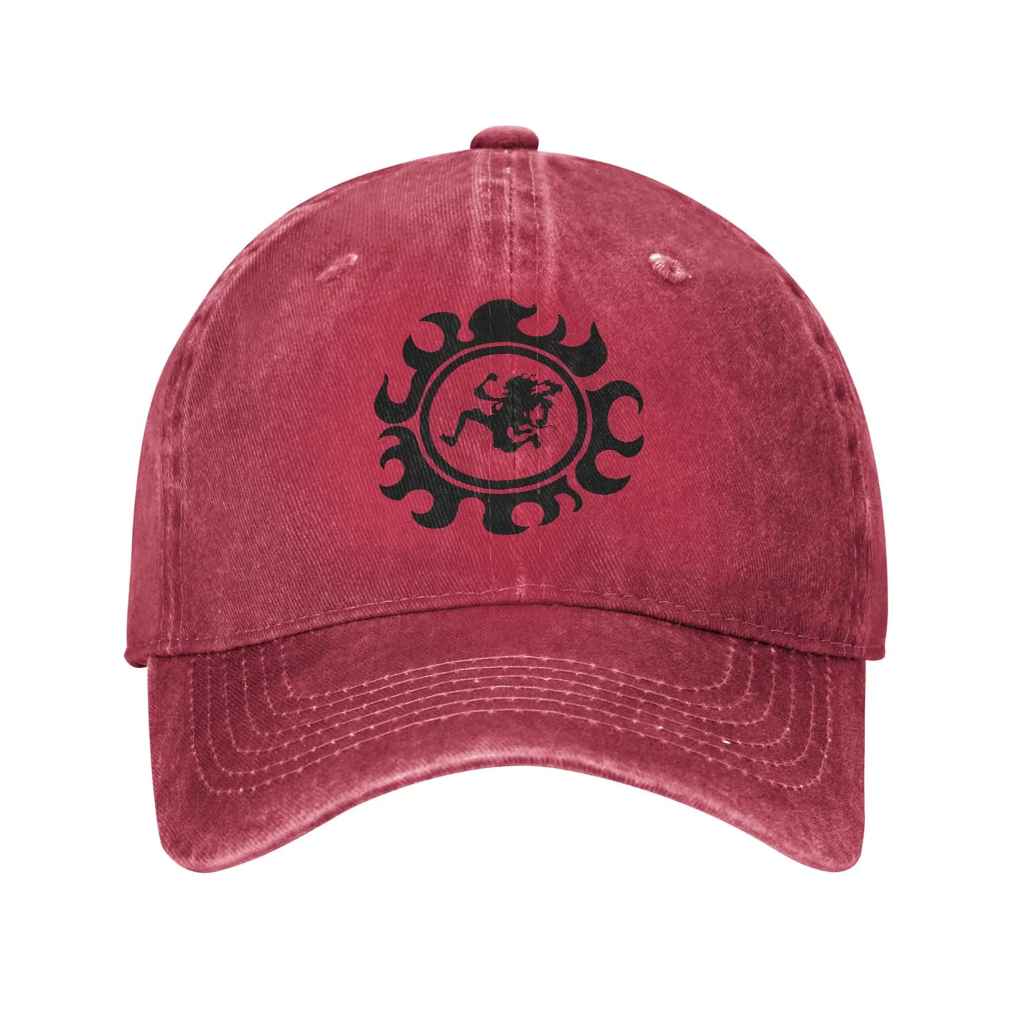 Luffy Nika Logo Multicolor Visor Baseball Cap