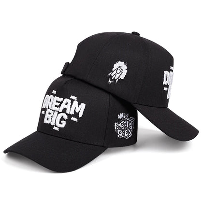 Big Dream Letter Embroidered Baseball Cap