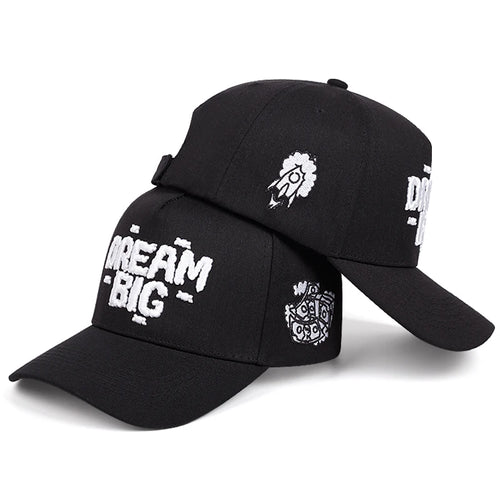 Big Dream Letter Embroidered Baseball Cap