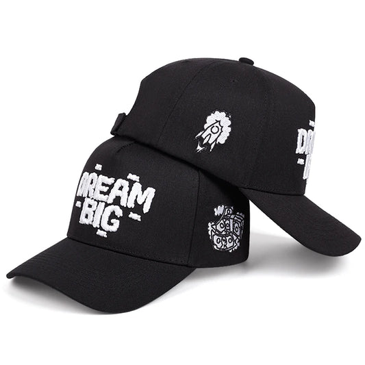 Big Dream Letter Embroidered Baseball Cap