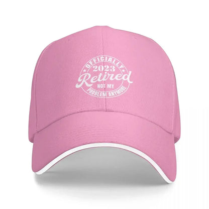 Retired 2023 Not My Problem Rugby Baseball Cap