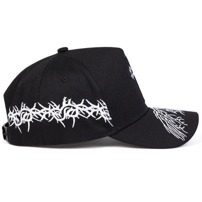Iron Nail Embroidery Outdoor Baseball Cap