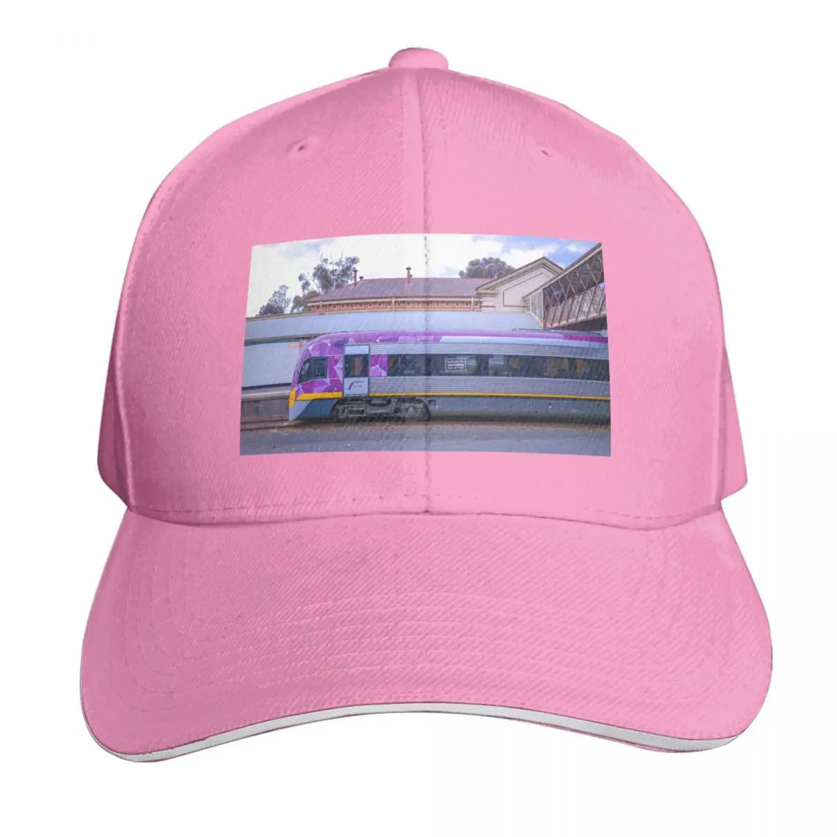 VLine Train Bendigo Vintage Baseball Cap