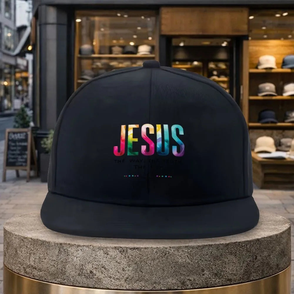 Jesus The Way Christian Streetwear Snapback Cap