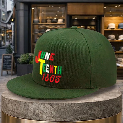 Juneteenth 1865 Snapback Cap
