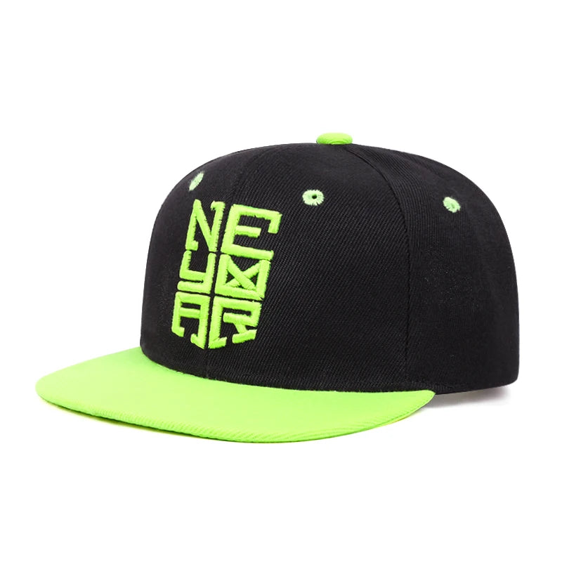 New Fashion Children Ronaldo Cr7 Neymar Baseball Cap Hat Boys Girls Kids Messi Snapback Hats Hip Hop Caps