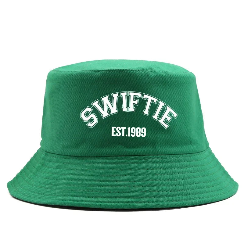1989 Print Cotton Concert Bucket Hat Unisex