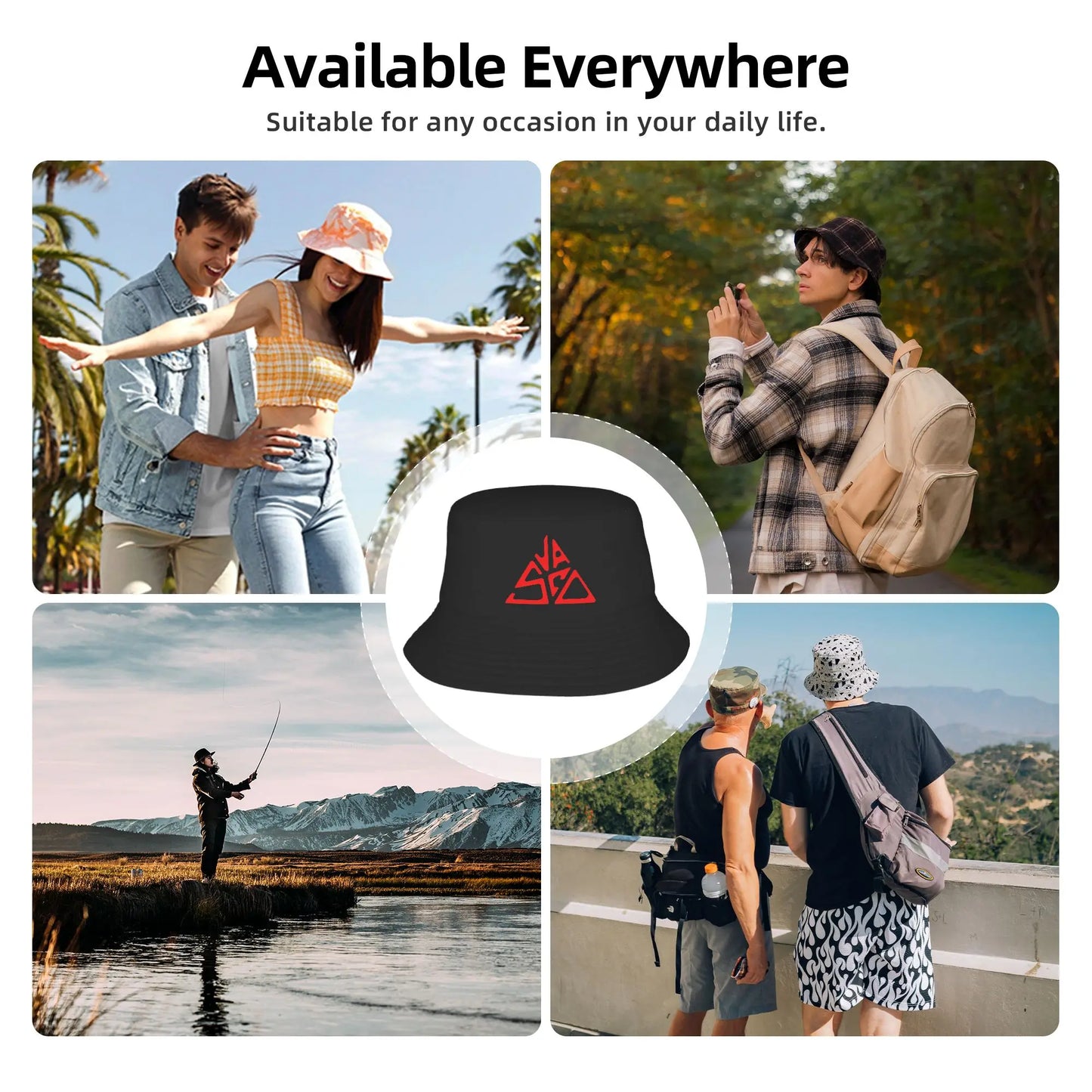 Vasco Rossi Bucket Hat Street Style