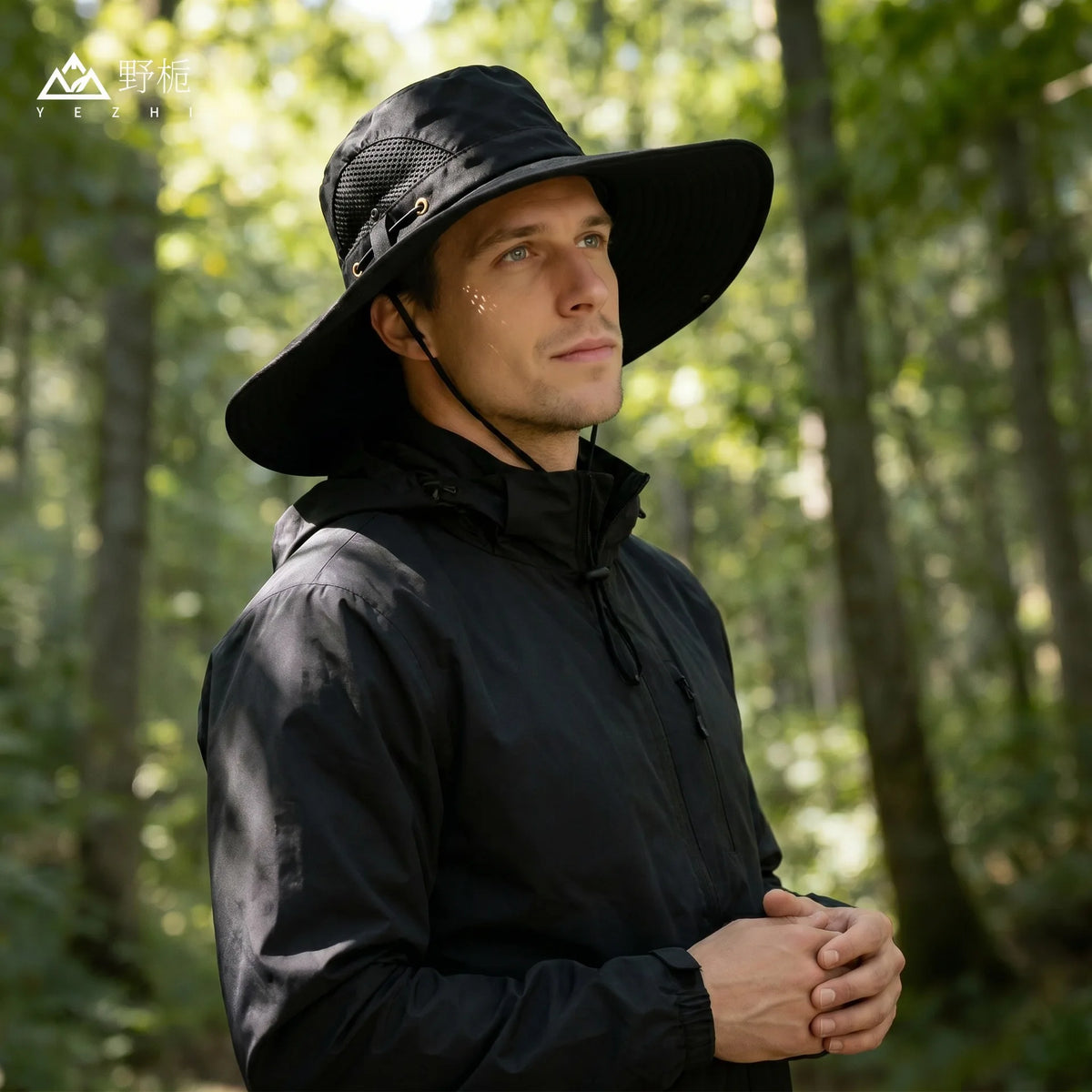 Foldable Oxford Fabric Waterproof UV Protection Bucket Hat