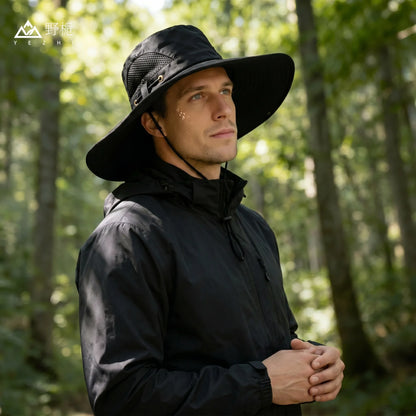 Foldable Oxford Fabric Waterproof UV Protection Bucket Hat