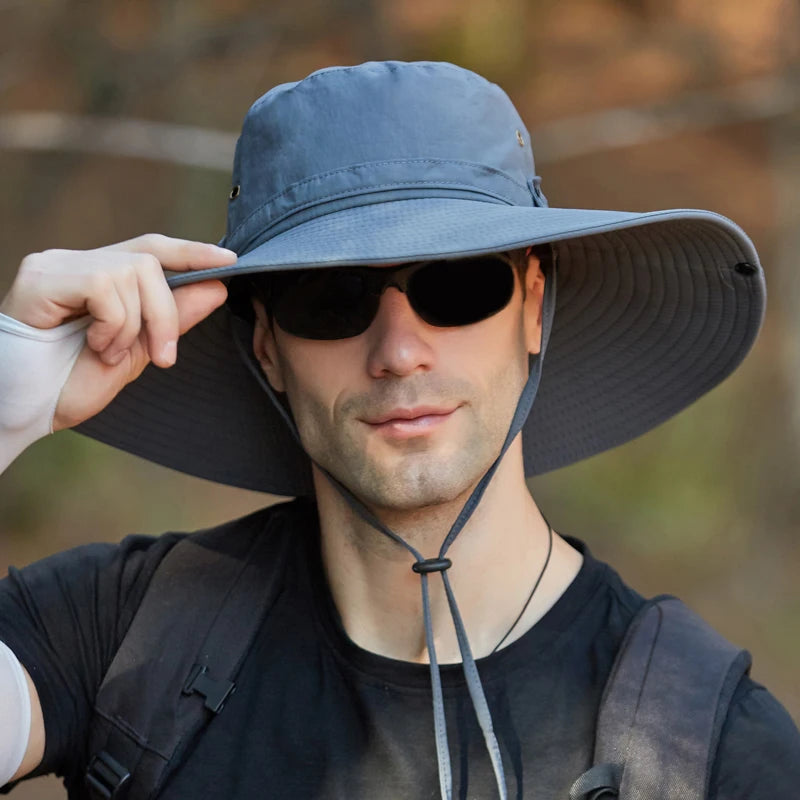 Xinbaoguan 100% Nylon Oversized Fishing Bucket Hat