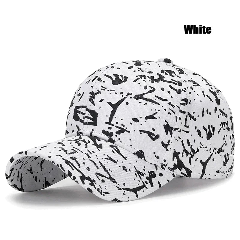 5 Colors New Fashion Youth Unisex Graffiti Style Sunshade Baseball Cap