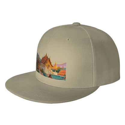 Chiang Mai Old City Snapback Cap