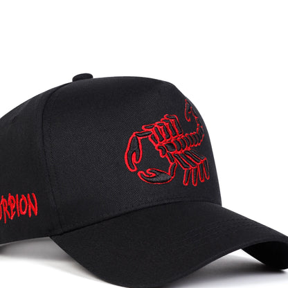 Unisex Scorpion Embroidery Baseball Caps Spring Autumn Outdoor