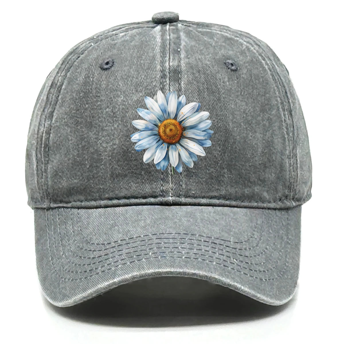 Adjustable Summer Cap For Women Men Flower Baseball Cap