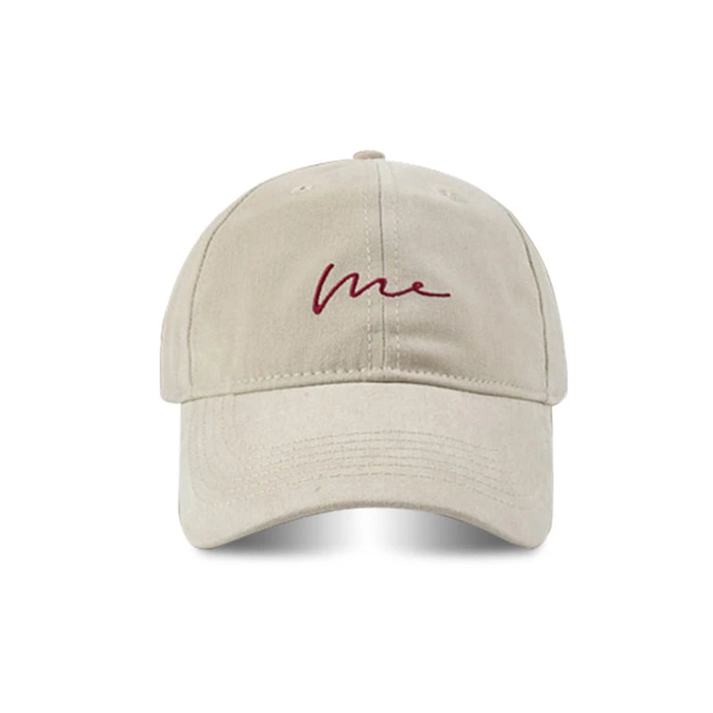 Vintage Hole Baseball Caps Man Streetwear Fashion Print Adjustable