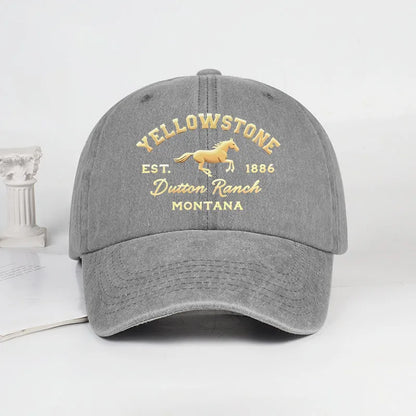 Yellowstone Horse Print Baseball Cap