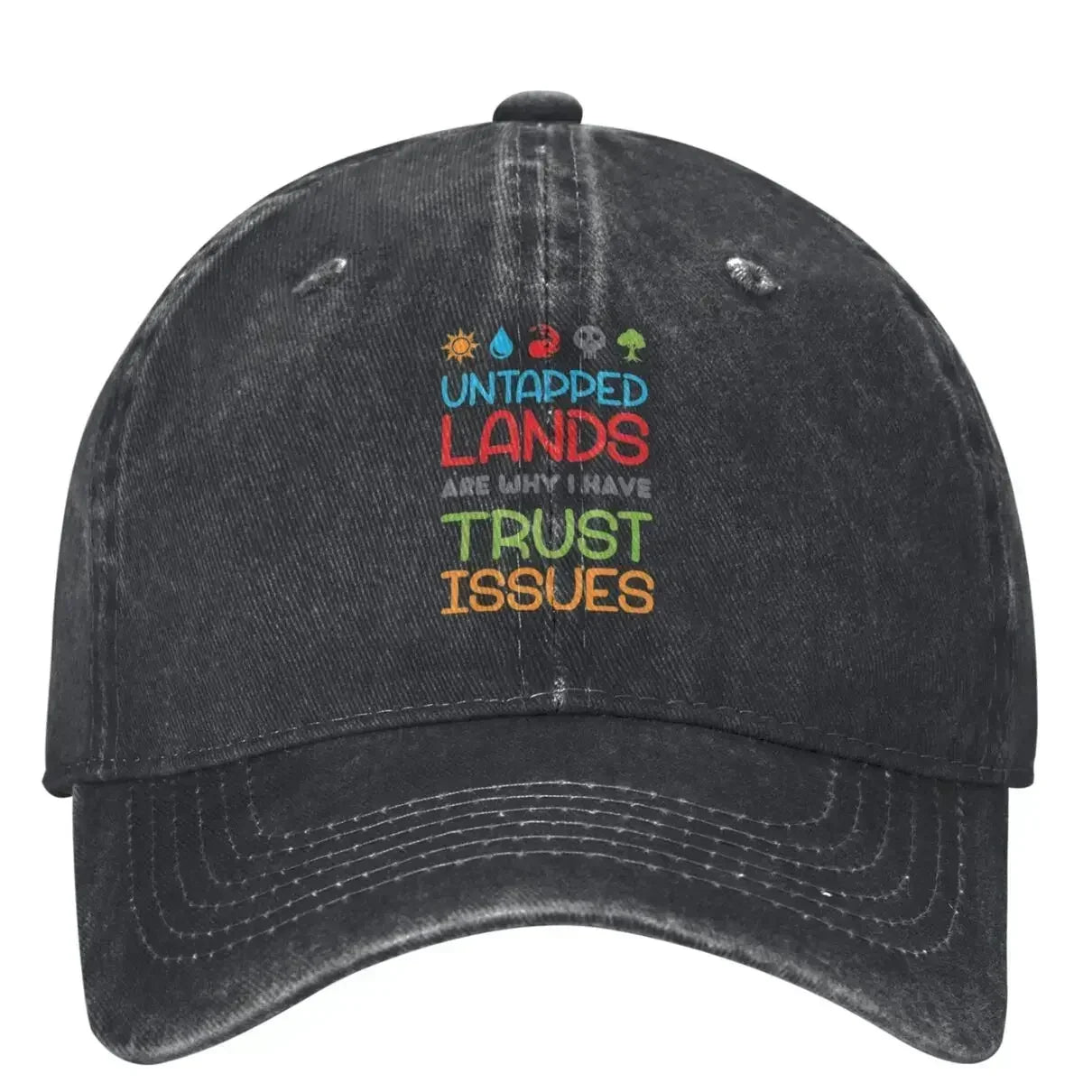 Untapped Lands Trust Issues Washed Baseball Cap