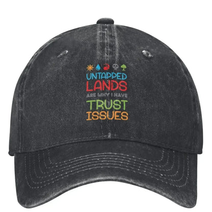 Untapped Lands Trust Issues Washed Baseball Cap