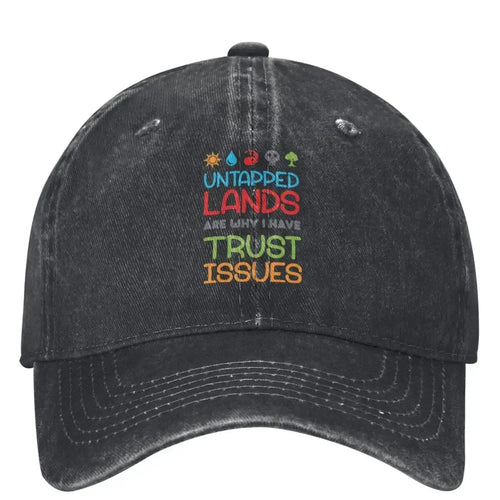 Untapped Lands Trust Issues Washed Baseball Cap