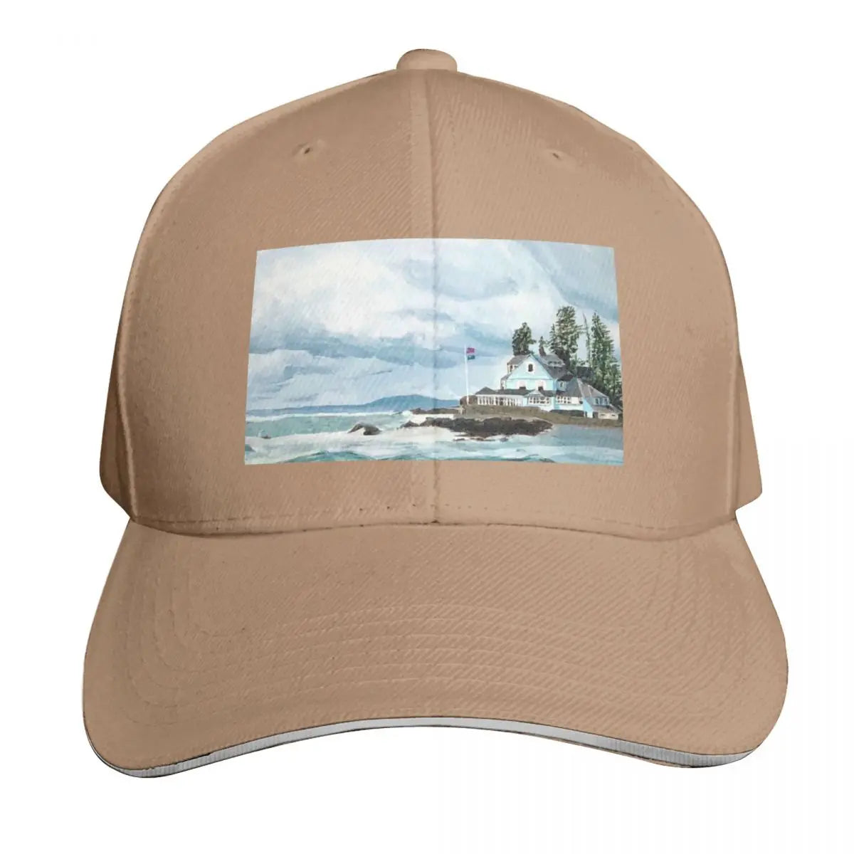 Kennebunk Maine Vintage Retro Embroidered Baseball Cap